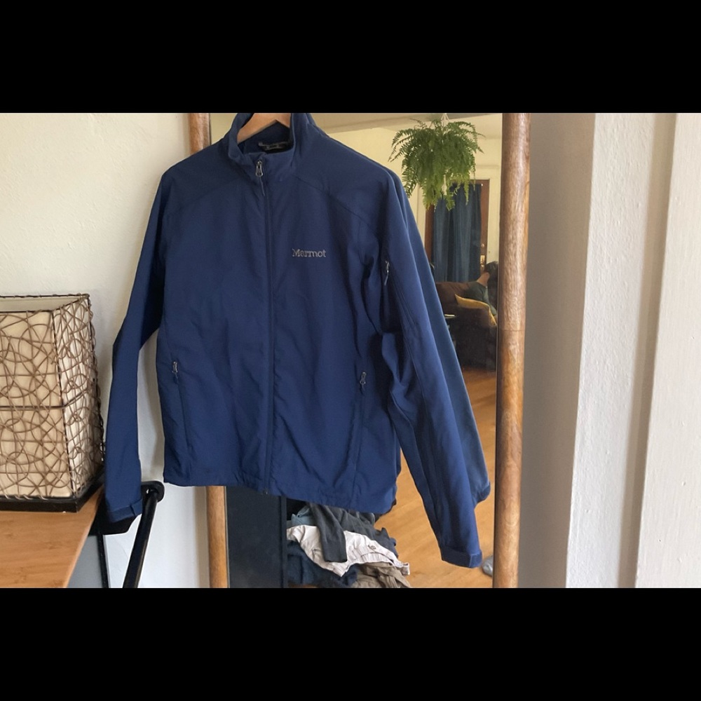 Marmot Navy Softshell Water Resistant Jacket
